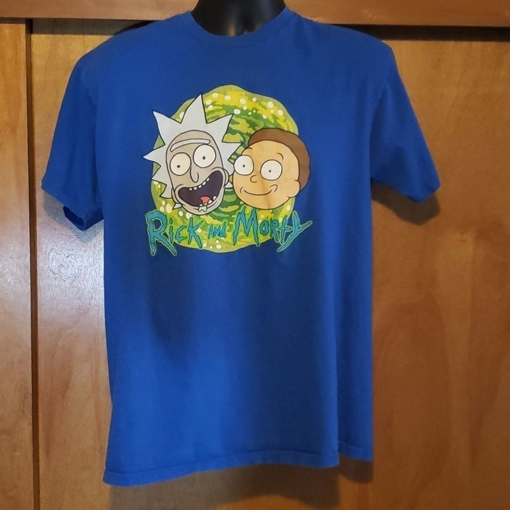 Rick and Morty Adult Swim Tee Size L